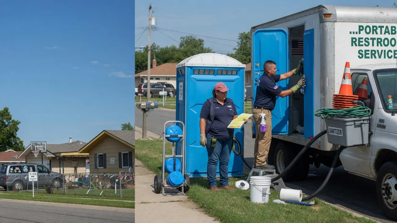 Portable Toilet Rental in Burden, KS near me